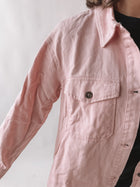 FEARFULLY AND WONDERFULLY Pink Denim Jacket