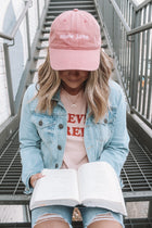 Show Love Hat (brighter berry red than photographed due to re-stock)