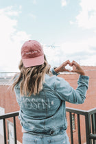 Show Love Hat (brighter berry red than photographed due to re-stock)